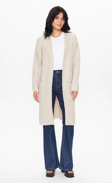 Nuzindi long cardigan - sun kiss