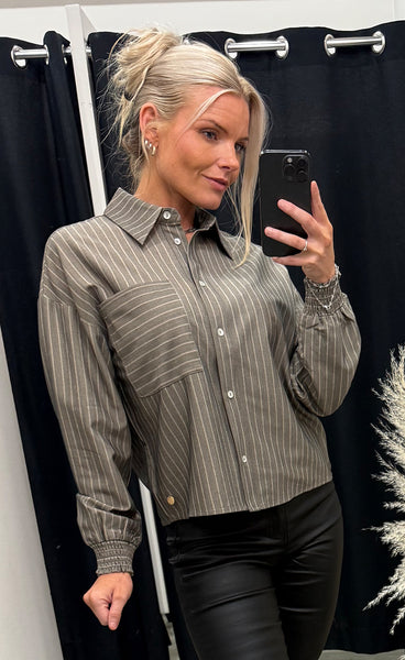 PREPAIR Lizette shirt - taupe