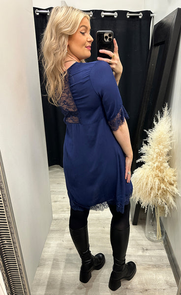CENTRO kjóllinn - royal blue