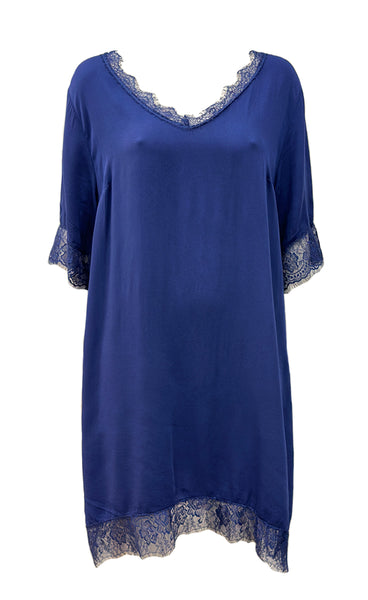 CENTRO kjóllinn - royal blue