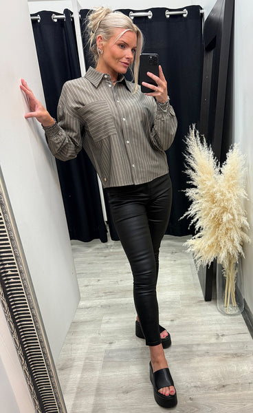 PREPAIR Lizette shirt - taupe