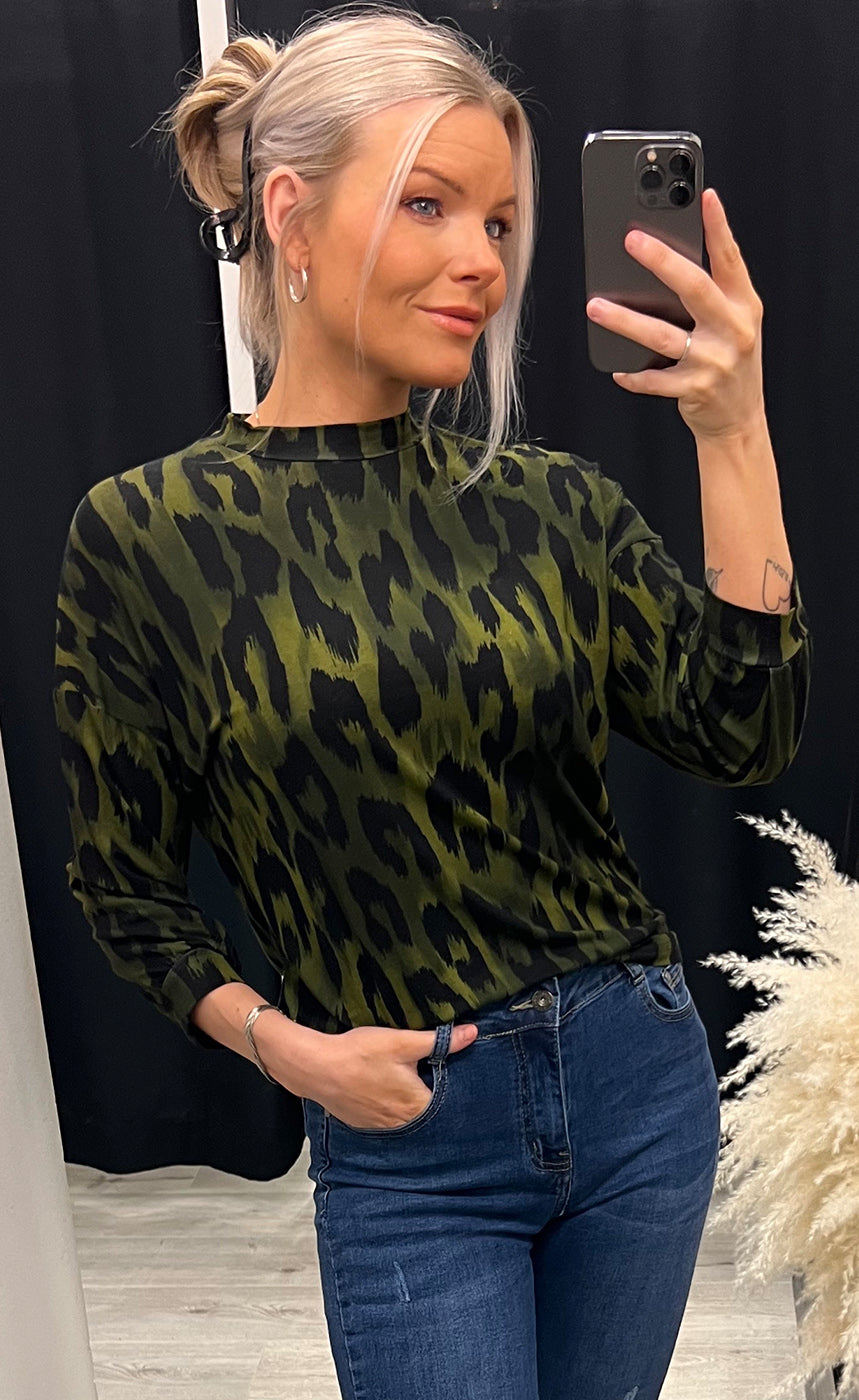 Cercia tee 2 - animal green