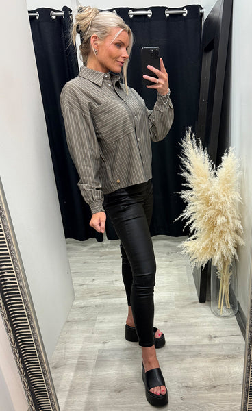 PREPAIR Lizette shirt - taupe