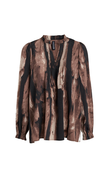 Korfu blouse - brown