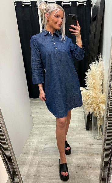 Larissa dress 1 - blue denim