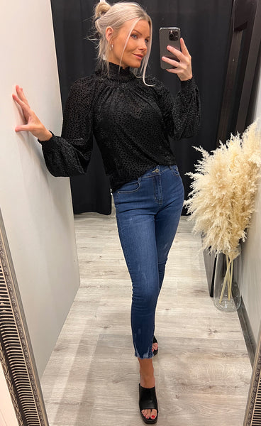 Cebrit blouse - black