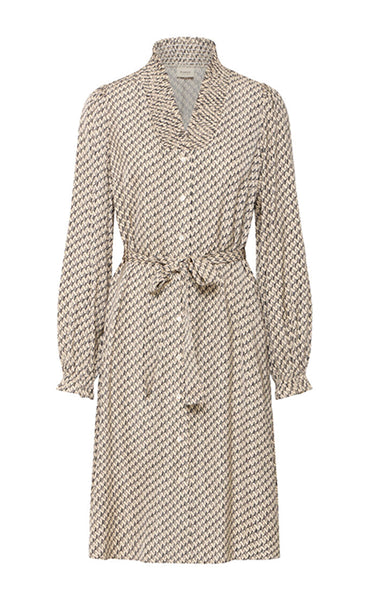 Natalia dress 1 - feather grey