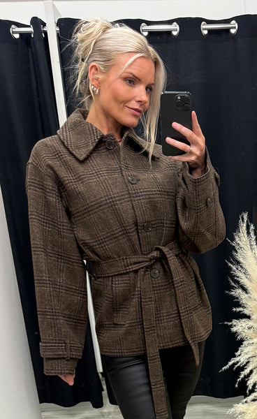 MSCH Amaranda jacket - fudge/rubbe