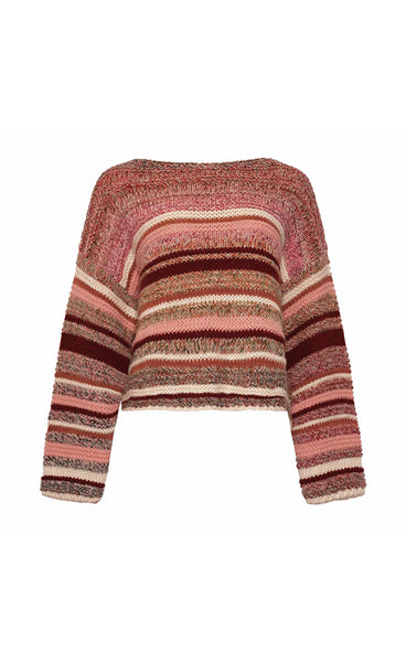 Leah knit - rose mix