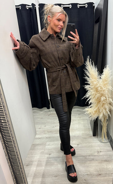 MSCH Amaranda jacket - fudge/rubbe