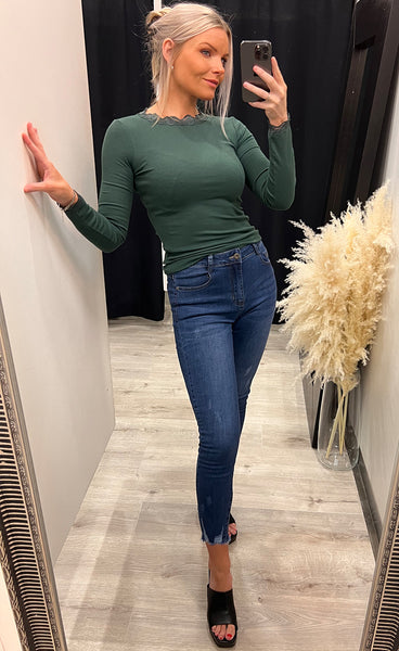 Hizamond 8 top - green