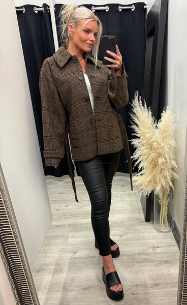 MSCH Amaranda jacket - fudge/rubbe