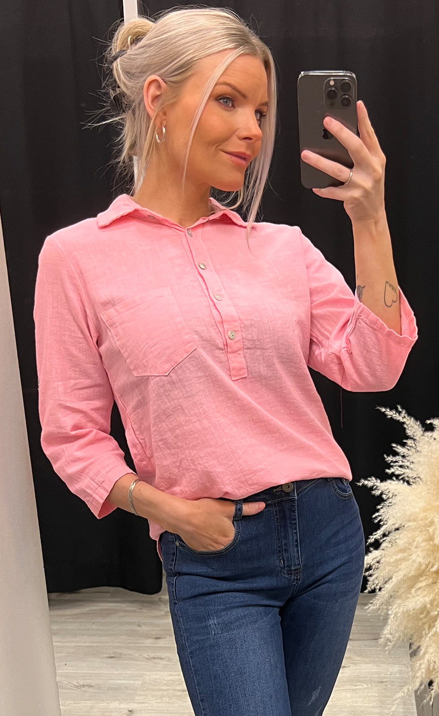 Linea blouse - light pink