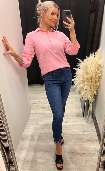 Linea blouse - light pink