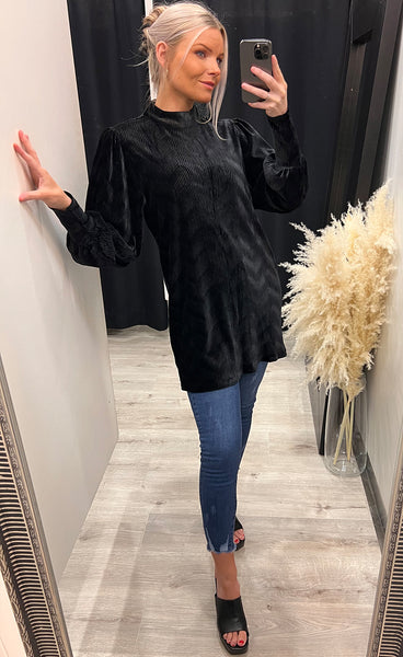 Nurlian tunic - black