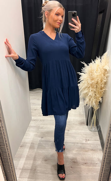 Pill dress 564 - navy