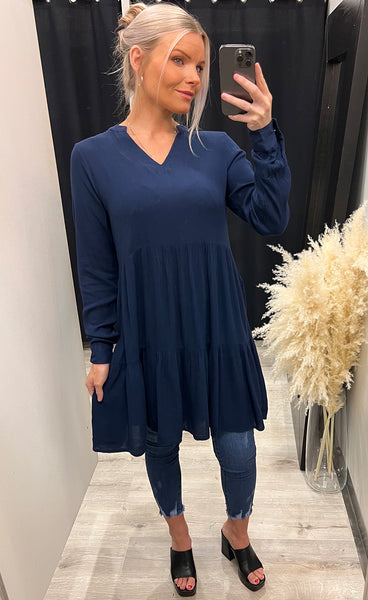 Pill dress 564 - navy