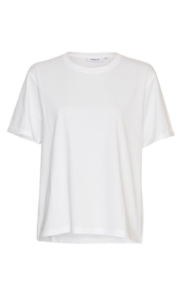 Terina organic tee - bright white