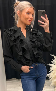 Karina blouse - black
