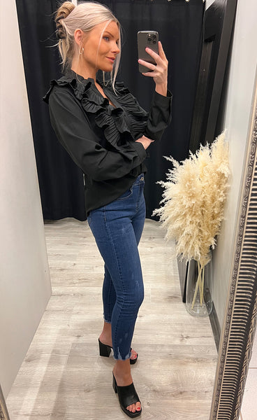 Karina blouse - black