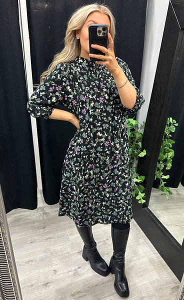 Flow dress - floral mix