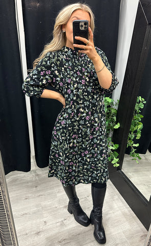 Flow dress - floral mix