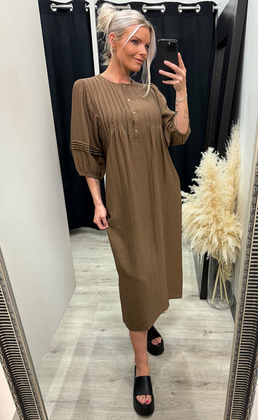 Martha dress - brown