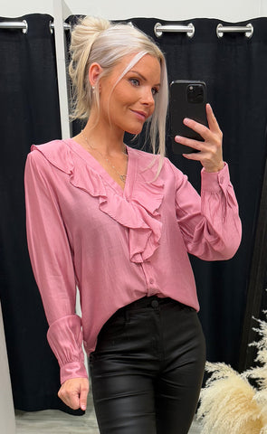 Velisa blouse - dusty blush