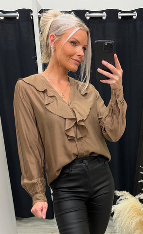 Velisa blouse - cappuccino