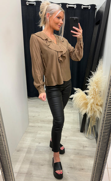Velisa blouse - cappuccino
