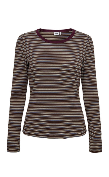 NÜMPH Nuhennesy blouse - deep taupe