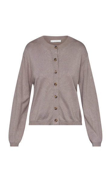 Lepia cardigan - mocha brown