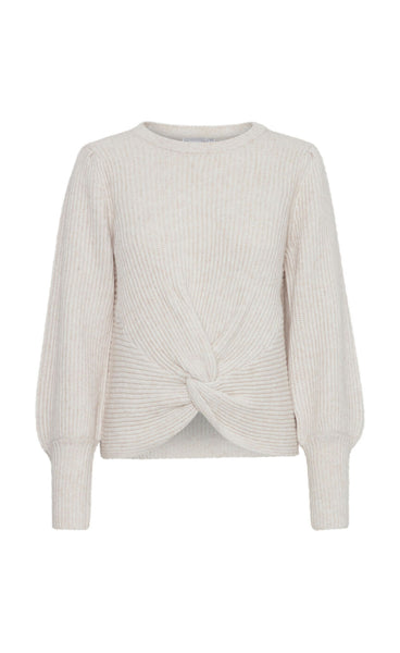 Elna pullover - limestone melange