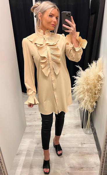 Molly shirtdress - apricot