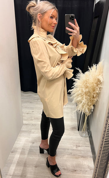 Molly shirtdress - apricot