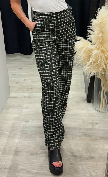 Kate cloule pants - green check