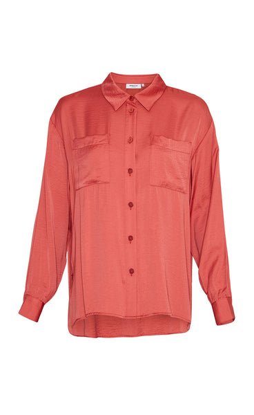Nanella shirt - mineral red