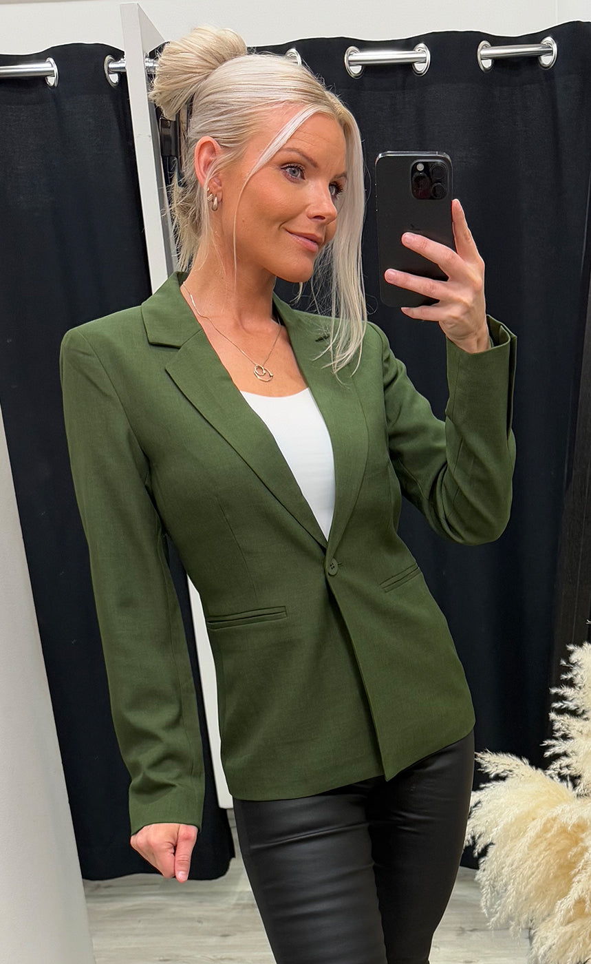 Lexi blazer - green melange