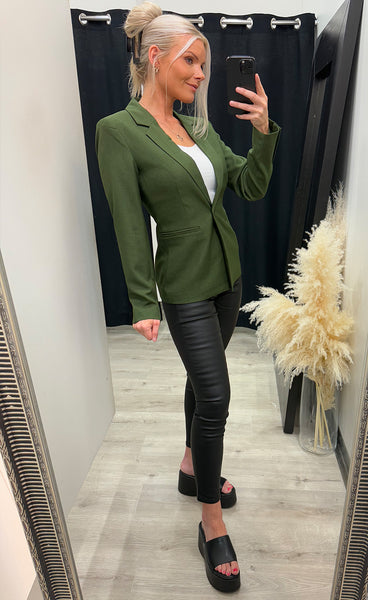 Lexi blazer - green melange