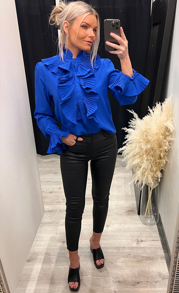 Coco blouse - royal blue