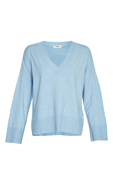 Selana pullover - blue melange