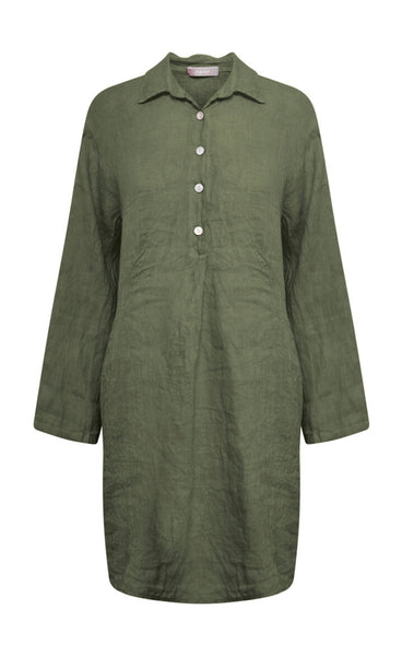 Linea dress 2 - moss