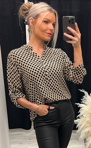 Mirinda blouse - black mix