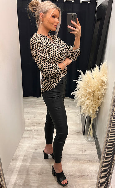 Mirinda blouse - black mix