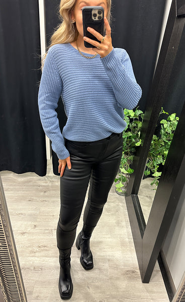 Sassi pullover - infinity blue