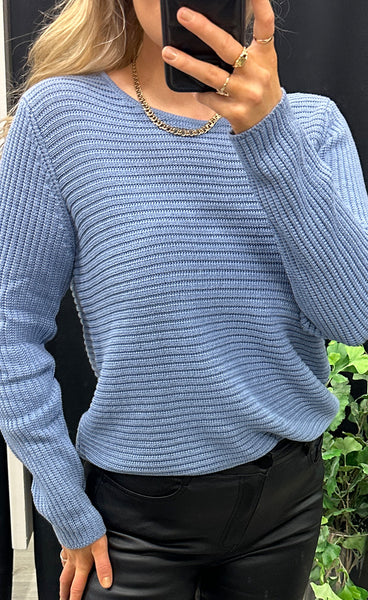Sassi pullover - infinity blue