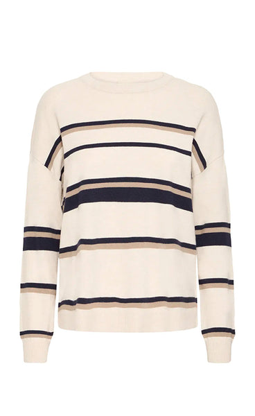 Melani pullover 15 - desert taupe mix