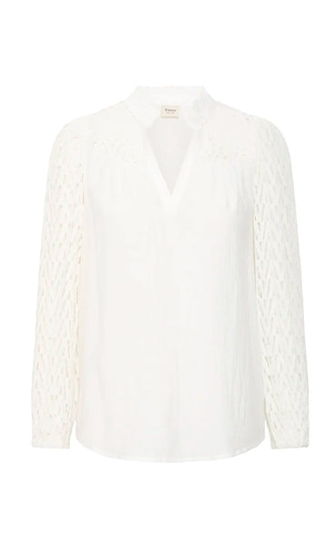 Bess blouse 1 - blanc de blanc