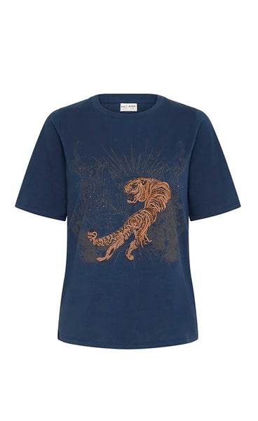 Khari t-shirt - dark sapphire