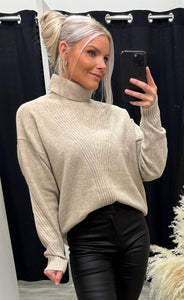Dasila pullover 3 - oatmeal melange